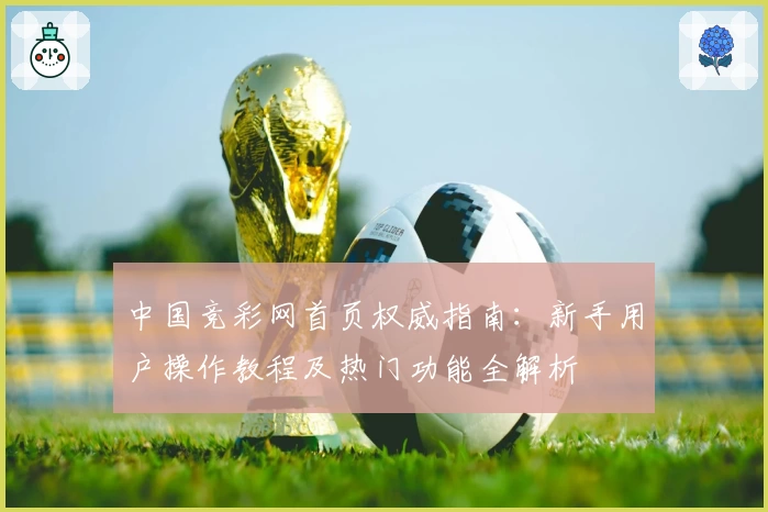 中国竞彩网首页权威指南：新手用户操作教程及热门功能全解析